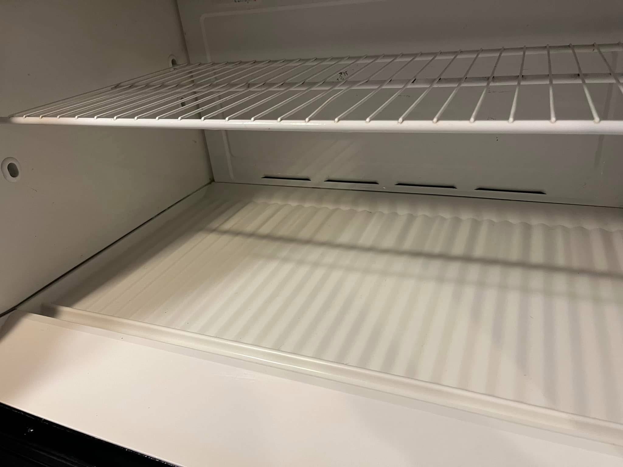 Refrigerator after cleaning